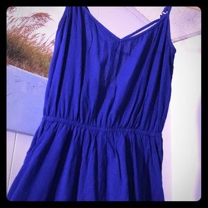 Cobalt blue romper